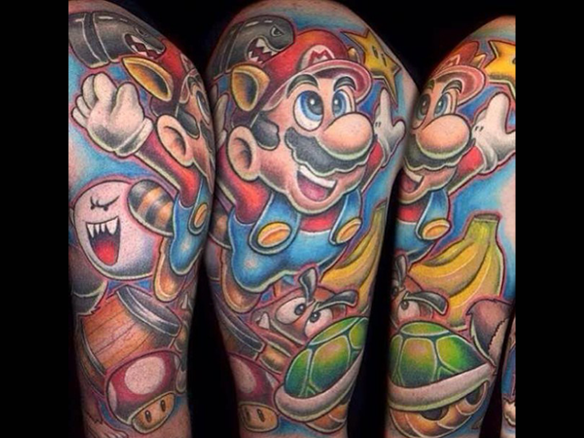 super-mario-tattoo